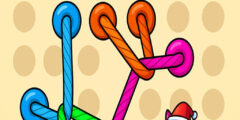 Hazel Tangle Rope 3D: Sorting Puzzle