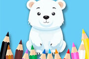 Coloring Book: Polar Bear