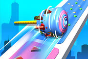 Cotton Candy Roll 3D